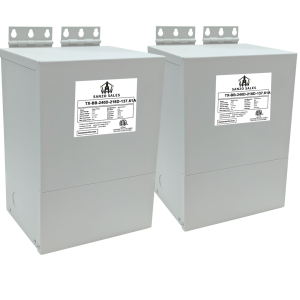 51.96 kVA Step-Down Buck-Boost Transformer, 240V → 218V, 137.61A, Three Phase