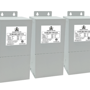 7.23 kVA Step-Up Buck-Boost Transformer (Booster), 219V → 241V, 10A, Three Phase