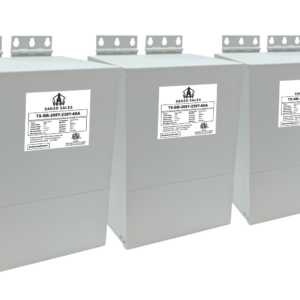 63.53 kVA Step-Down Buck-Boost Transformer, 440V → 429V, 85.5A, Three Phase