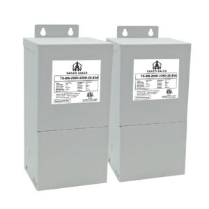 9 kVA Step-Up Buck-Boost Transformer (Booster), 480V → 504V, 10.31A, Three Phase