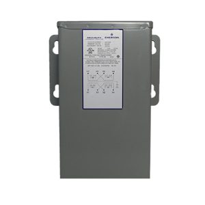 SolaHD HS19F1.5A Buck-Boost Transformer, 1.5 kVA, 120/240V Primary, 12/24V Secondary, Single Phase