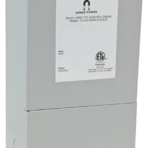 100 VA Encapsulated General Purpose Transformer - 400V to 120/240V - Single Phase, NEMA 3R