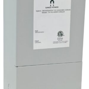 200 VA Encapsulated General Purpose Transformer - 380/400/415V to 120/240V - Single Phase, NEMA 3R