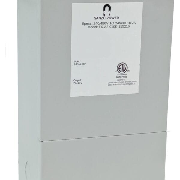 1 KVA Encapsulated General Purpose Transformer - 240/480V to 24/48V - Single Phase, NEMA 3R