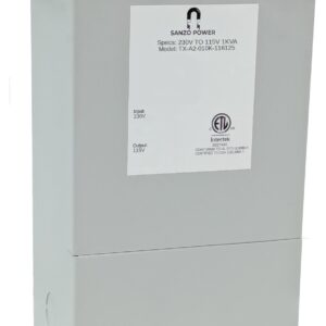 1 KVA Encapsulated General Purpose Transformer - 230V to 115V - Single Phase, NEMA 3R