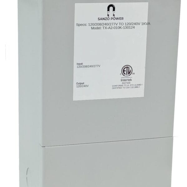 1 KVA Encapsulated General Purpose Transformer - 120/208/240/277V to 120/240V - Single Phase, NEMA 3R