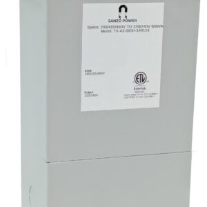 600 VA Encapsulated General Purpose Transformer - 240/415/480V to 120/240V - Single Phase, NEMA 3R