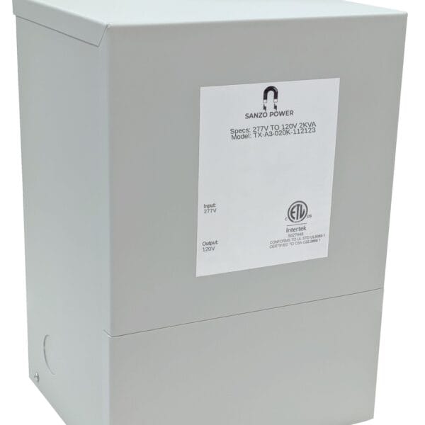 2 KVA Encapsulated General Purpose Transformer - 277V to 120V - Single Phase, NEMA 3R