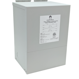2.5 kVA Buck-Boost Base Transformer, 240/480V × 12/24V, Single Phase