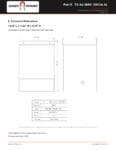 TX-A4-050K-105124-AL enclosure dimensions