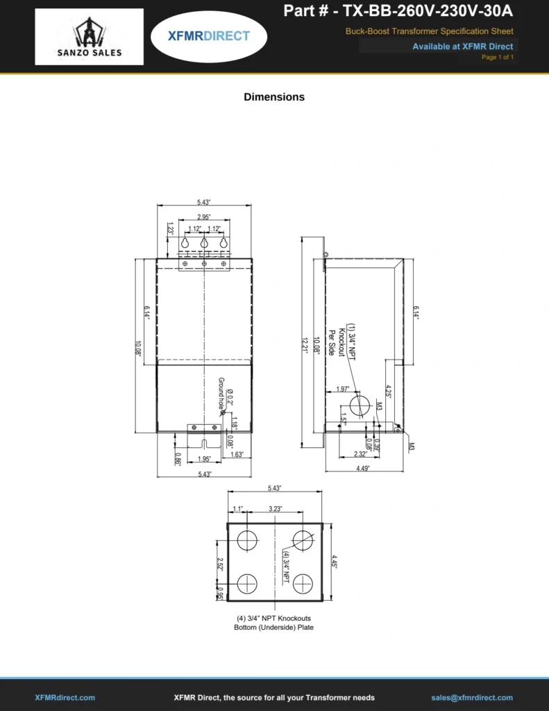 TX-BB-260V-230V-30A_06_dimensions