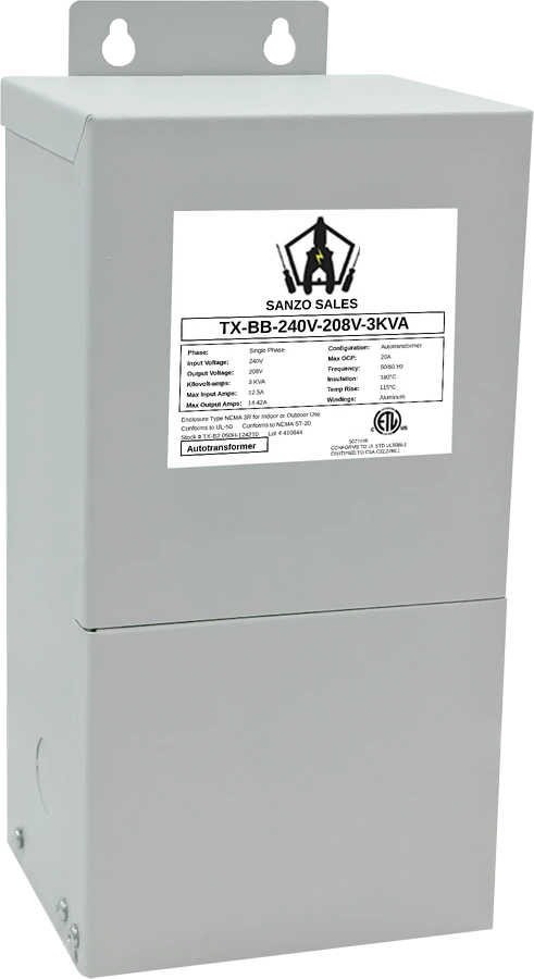 HR01_TX-BB-240V-208V-3KVA